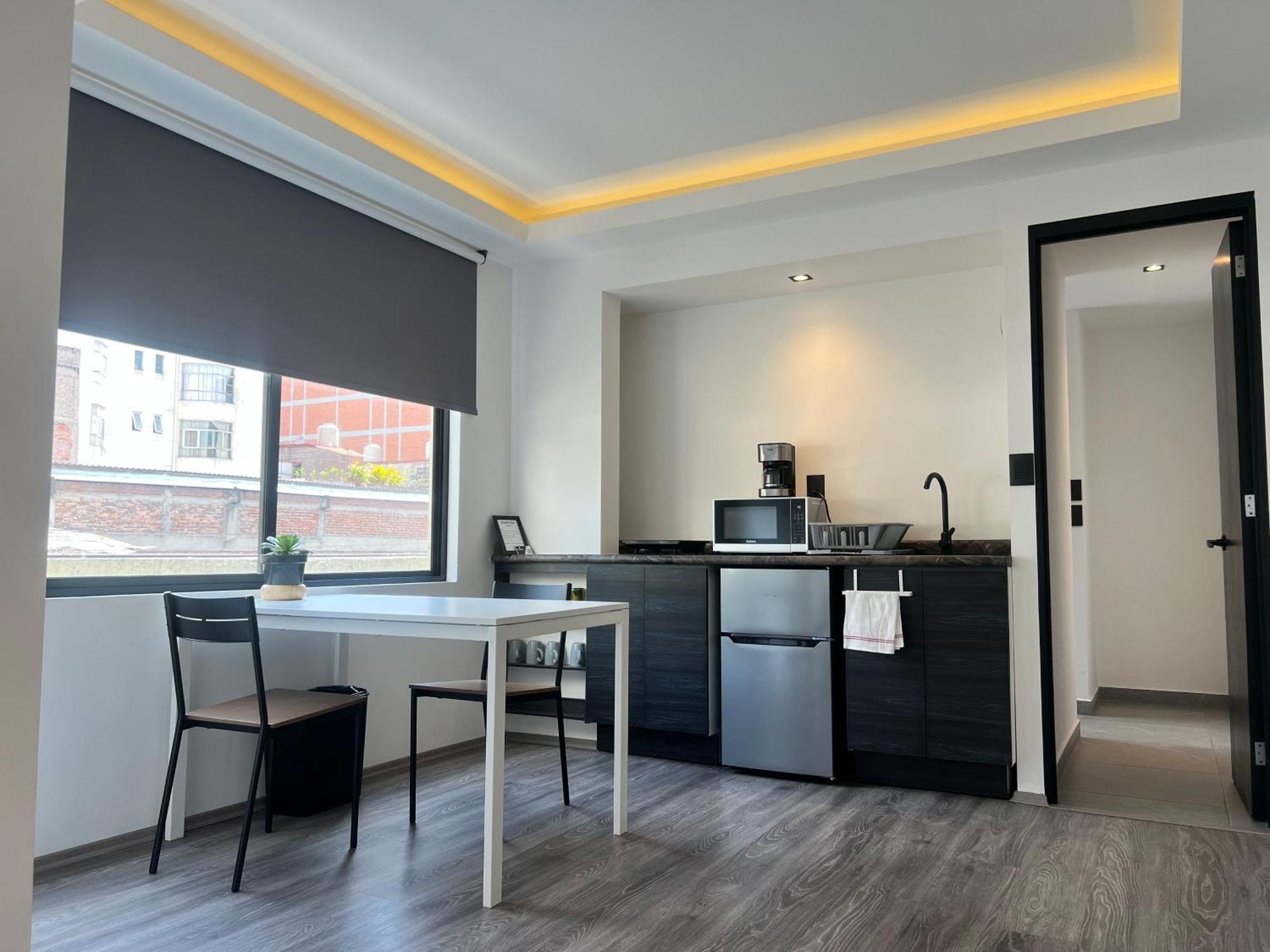 Sanrafa Home Office Suites Ciudad de México Exterior foto